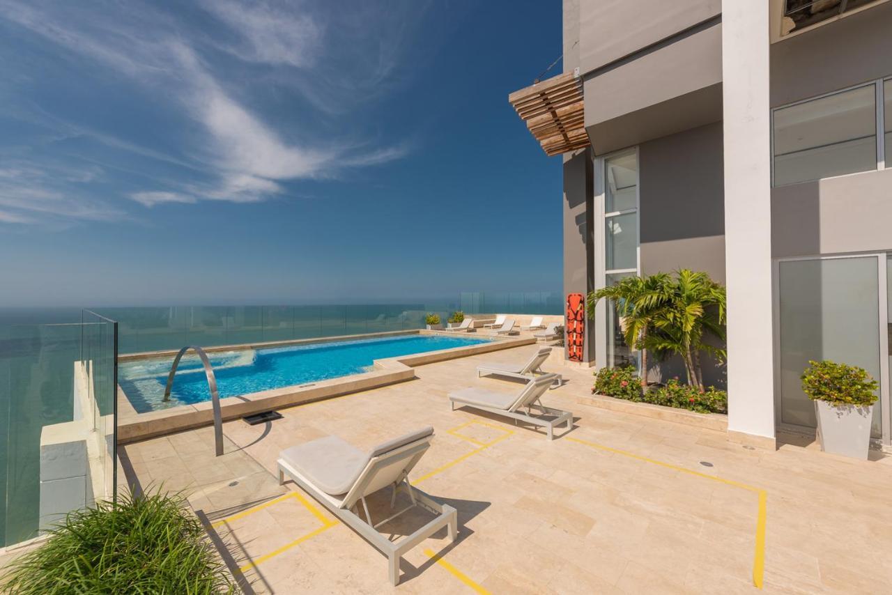 Murano Elite New Ocean Front Duplex Cartagena Esterno foto
